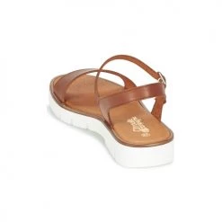 Chaussures Fille Sandales et Nu-pieds Citrouille et Compagnie GLAPOTTI Camel -Sandales Soldes Boutique 4973578 500 E