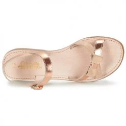 Chaussures Fille Sandales et Nu-pieds Citrouille et Compagnie JISCOTTE Bronze -Sandales Soldes Boutique 4973581 500 F