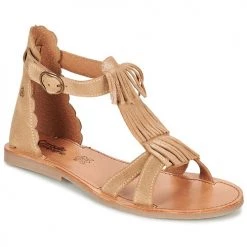 Chaussures Fille Sandales et Nu-pieds Citrouille et Compagnie GAMELA Camel