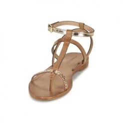 Chaussures Femme Sandales et Nu-pieds Les Tropéziennes par M Belarbi HILATRES Marron / Doré -Sandales Soldes Boutique 5011264 500 C