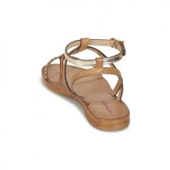 Chaussures Femme Sandales et Nu-pieds Les Tropéziennes par M Belarbi HILATRES Marron / Doré -Sandales Soldes Boutique 5011264 500 E