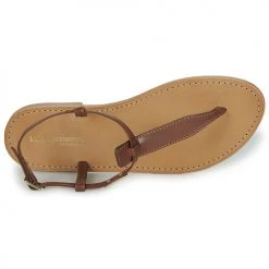 Chaussures Femme Sandales et Nu-pieds Les Tropéziennes par M Belarbi NARVIL Marron -Sandales Soldes Boutique 5011267 500 F