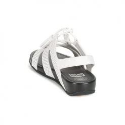 Chaussures Femme Sandales et Nu-pieds FitFlop GLADDIE LACEUP SANDAL Blanc -Sandales Soldes Boutique 5168083 500 E