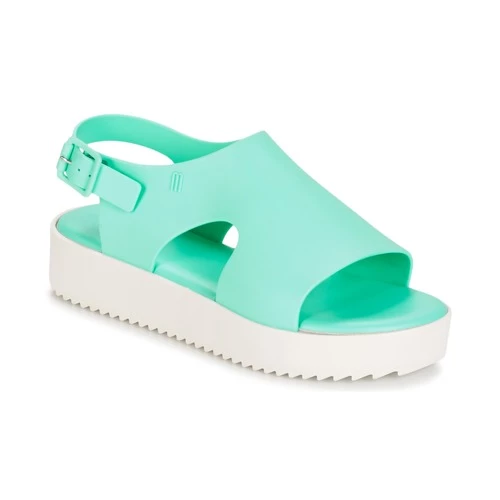 Chaussures Femme Sandales et Nu-pieds Melissa HOTNESS Vert / blanc 1 Chaussures Femme Sandales et Nu-pieds Melissa HOTNESS Vert / blanc