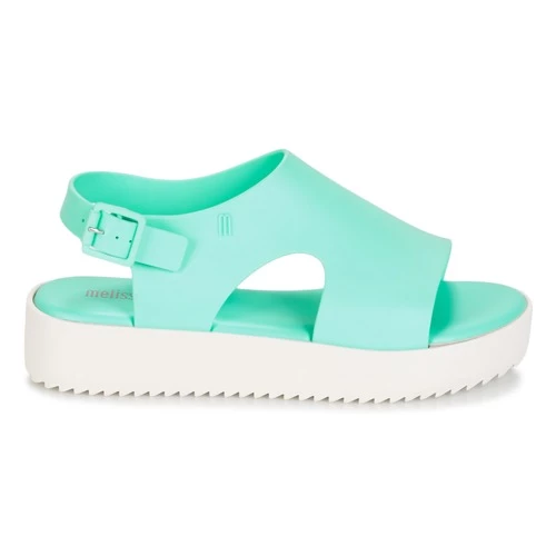 Chaussures Femme Sandales et Nu-pieds Melissa HOTNESS Vert / blanc 2 Chaussures Femme Sandales et Nu-pieds Melissa HOTNESS Vert / blanc – Image 2