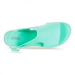 Chaussures Femme Sandales et Nu-pieds Melissa HOTNESS Vert / blanc 11 Chaussures Femme Sandales et Nu-pieds Melissa HOTNESS Vert / blanc -Sandales Soldes Boutique 6070650 500 F
