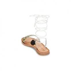 Chaussures Femme Sandales et Nu-pieds Lola Espeleta EDWINA Vert / Argenté -Sandales Soldes Boutique 6156050 500 E