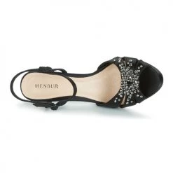 Chaussures Femme Sandales et Nu-pieds Menbur ALCAZR Noir -Sandales Soldes Boutique 6292713 500 F