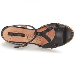Chaussures Femme Sandales et Nu-pieds Neosens GLORIA Noir -Sandales Soldes Boutique 648777 500 F