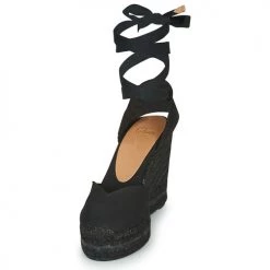Chaussures Femme Sandales et Nu-pieds Castaner CHIARA Noir -Sandales Soldes Boutique 6516873 500 C