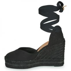 Chaussures Femme Sandales et Nu-pieds Castaner CHIARA Noir -Sandales Soldes Boutique 6516873 500 D