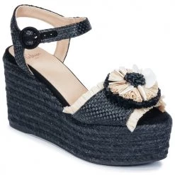 Chaussures Femme Sandales et Nu-pieds Castaner EFEDRA Noir