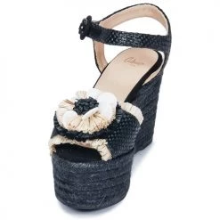 Chaussures Femme Sandales et Nu-pieds Castaner EFEDRA Noir -Sandales Soldes Boutique 6516879 500 C