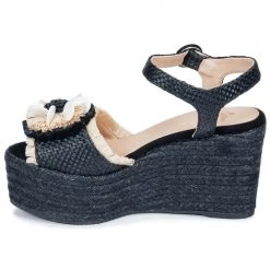 Chaussures Femme Sandales et Nu-pieds Castaner EFEDRA Noir -Sandales Soldes Boutique 6516879 500 D