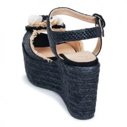 Chaussures Femme Sandales et Nu-pieds Castaner EFEDRA Noir -Sandales Soldes Boutique 6516879 500 E