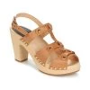 Chaussures Femme Sandales et Nu-pieds Swedish hasbeens BRASSY Camel
