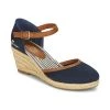 Chaussures Femme Sandales et Nu-pieds Tom Tailor ESKIM Marine