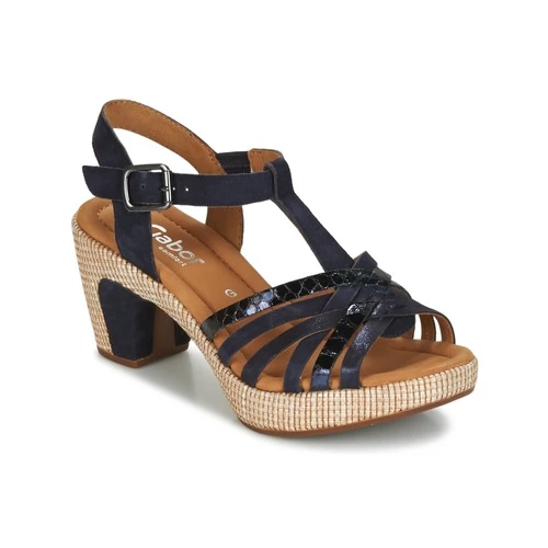 Chaussures Femme Sandales et Nu-pieds Gabor MASTIAR Marine 1 Chaussures Femme Sandales et Nu-pieds Gabor MASTIAR Marine