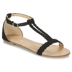Chaussures Femme Sandales et Nu-pieds Moony Mood GEMINIELLE Noir