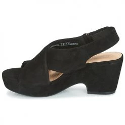 Chaussures Femme Sandales et Nu-pieds Clarks MARITSA LARA Noir -Sandales Soldes Boutique 6751156 500 D