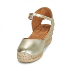 Chaussures Femme Sandales et Nu-pieds Unisa CISCA Doré -Sandales Soldes Boutique 6763614 500 C