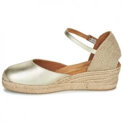 Chaussures Femme Sandales et Nu-pieds Unisa CISCA Doré -Sandales Soldes Boutique 6763614 500 D