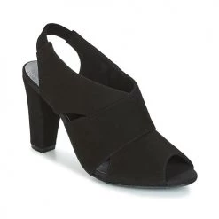 Chaussures Femme Sandales et Nu-pieds KG by Kurt Geiger FOOT-COVERAGE-FLEX-SANDAL-BLACK Noir