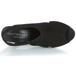 Chaussures Femme Sandales et Nu-pieds KG by Kurt Geiger FOOT-COVERAGE-FLEX-SANDAL-BLACK Noir -Sandales Soldes Boutique 6766937 500 F