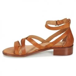 Chaussures Femme Sandales et Nu-pieds Casual Attitude COUTIL Marron -Sandales Soldes Boutique 6795655 500 D