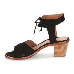 Chaussures Femme Sandales et Nu-pieds Casual Attitude ITALO Noir -Sandales Soldes Boutique 6795658 500 D