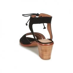 Chaussures Femme Sandales et Nu-pieds Casual Attitude ITALO Noir -Sandales Soldes Boutique 6795658 500 E