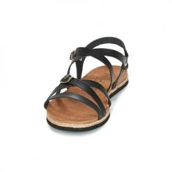 Chaussures Femme Sandales et Nu-pieds Casual Attitude ILMEM Noir -Sandales Soldes Boutique 6795704 500 C