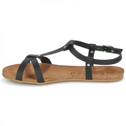 Chaussures Femme Sandales et Nu-pieds Casual Attitude JALIYAXE Noir -Sandales Soldes Boutique 6795706 500 D