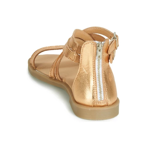 Chaussures Fille Sandales et Nu-pieds Citrouille et Compagnie IMOURAT Doré 5 Chaussures Fille Sandales et Nu-pieds Citrouille et Compagnie IMOURAT Doré – Image 5
