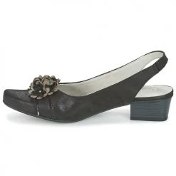 Chaussures Femme Sandales et Nu-pieds Dorking TUCAN Noir -Sandales Soldes Boutique 6796778 500 D