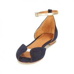 Chaussures Femme Sandales et Nu-pieds Emma Go JULIETTE Marine / Doré -Sandales Soldes Boutique 6800397 500 C