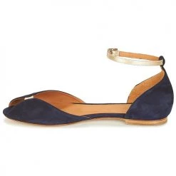 Chaussures Femme Sandales et Nu-pieds Emma Go JULIETTE Marine / Doré -Sandales Soldes Boutique 6800397 500 D