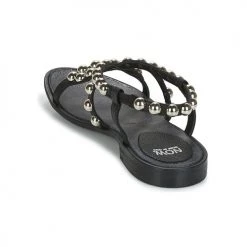 Chaussures Femme Sandales et Nu-pieds Now SANTIAGO Noir -Sandales Soldes Boutique 6803644 500 E