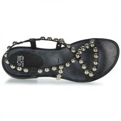 Chaussures Femme Sandales et Nu-pieds Now SANTIAGO Noir -Sandales Soldes Boutique 6803644 500 F