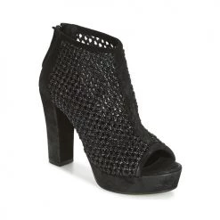 Chaussures Femme Sandales et Nu-pieds Now RAFFIA Noir