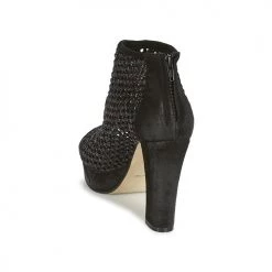 Chaussures Femme Sandales et Nu-pieds Now RAFFIA Noir -Sandales Soldes Boutique 6803645 500 E