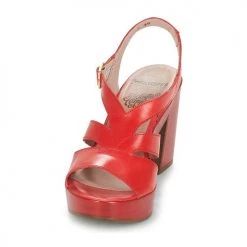 Chaussures Femme Sandales et Nu-pieds Wonders JOPERJO Rouge -Sandales Soldes Boutique 6816787 500 C