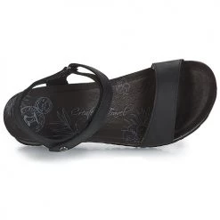 Chaussures Femme Sandales et Nu-pieds Panama Jack CAPRI Noir -Sandales Soldes Boutique 6839544 500 F