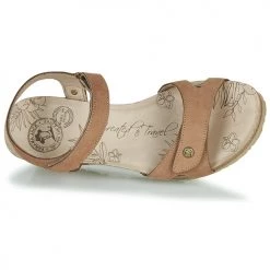 Chaussures Femme Sandales et Nu-pieds Panama Jack JULIA Marron -Sandales Soldes Boutique 6839548 500 F