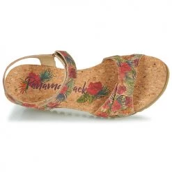 Chaussures Femme Sandales et Nu-pieds Panama Jack JULIA Beige -Sandales Soldes Boutique 6839553 500 F