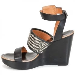 Chaussures Femme Sandales et Nu-pieds Mellow Yellow SAUBELLE Noir -Sandales Soldes Boutique 689342 500 D