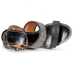 Chaussures Femme Sandales et Nu-pieds Mellow Yellow SAUBELLE Noir -Sandales Soldes Boutique 689342 500 F