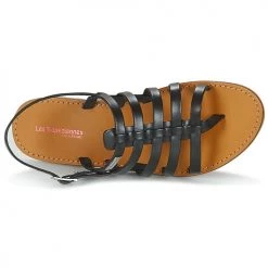 Chaussures Femme Sandales et Nu-pieds Les Tropéziennes par M Belarbi HERILO Noir -Sandales Soldes Boutique 6951155 500 F