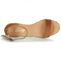 Chaussures Femme Sandales et Nu-pieds Betty London INDALI Marron -Sandales Soldes Boutique 6965042 500 F