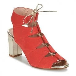 Chaussures Femme Sandales et Nu-pieds Betty London INALU Rouge